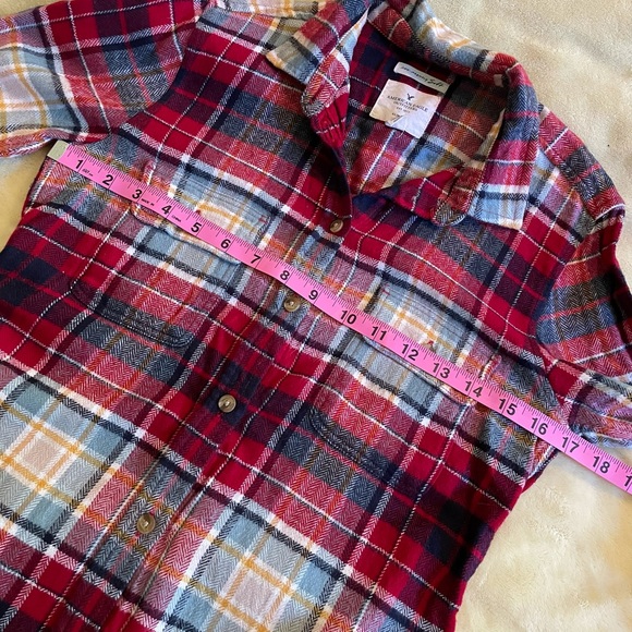 AEO ahh-mazingly soft flannel shirt size XS - Picture 7 of 8